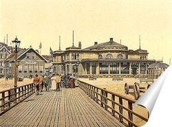 Восточный Берег, Гельголанд, Германия. 1890-1900 гг