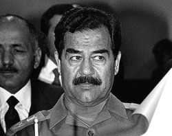   Постер Саддам Хусейн (7)