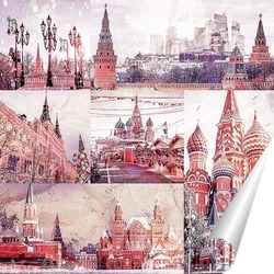  Артпостер. Карта мира
