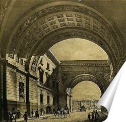   Постер Санкт петербург 19 век