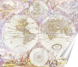   Постер Карта мира