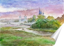   Постер Дунилово Благовещенский монастырь Иван обл