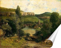  Скалы Этрета, 1869