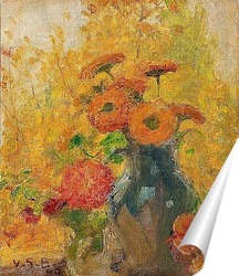 Натюрморт с цветами, 1942