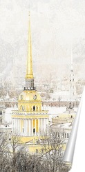  Спасская башня. Кремль
