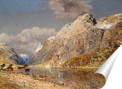   Постер Картина художника 19-20 веков, пейзаж
