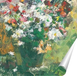   Постер горшок с цветами