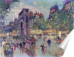   Постер Гранд бульвар,Париж