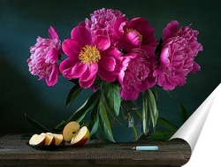  Натюрморт с тюльпанами и ножницами