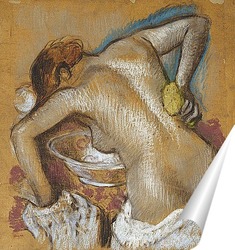   Постер Женщина у туалета, 1894