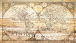   Рисунок карты мира
