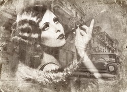    Роскошная дама