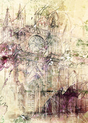 Рисунок церкви