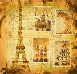    Коллаж Париж