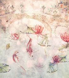 Лотосы в акварели