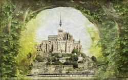    замок Мон-Сен-Мишель