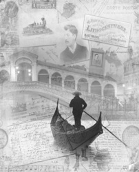    Гондола у моста Риальто