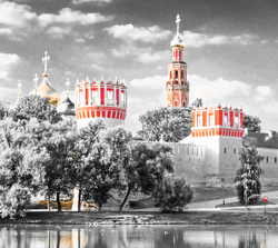    Новодевичий монастырь в Москве