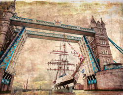    Мост и корабль
