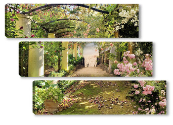 Модульная картина Парки и сады 41333