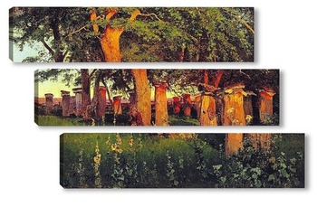 Модульная картина Пчельник. 1894