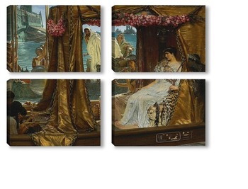 Модульная картина Свидание Антония и Клеопатры