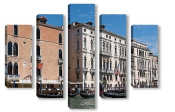 Модульная картина Каналами Венеции