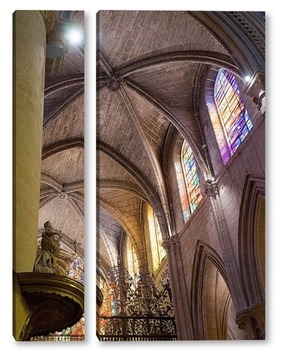 Модульная картина Убранство кафедрального собора Куэнки