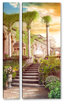 Модульная картина Парки и сады 76280