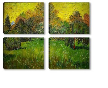   Общественный парк с Плакучей ивой - Сад Поэта I, 1888