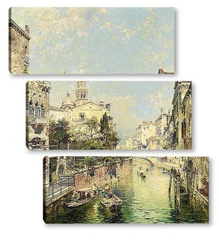 Модульная картина Санта Барнаба, Венеция