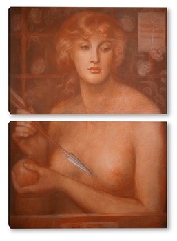 Модульная картина Венера Вертикордия