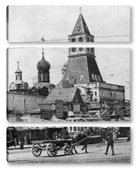 Модульная картина Старая Москва