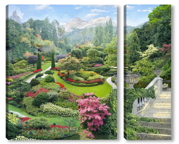 Модульная картина Парки и сады 15806
