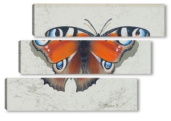 картины с бабочками в интерьере по фен шуй