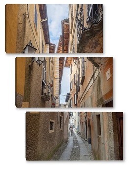 Модульная картина Узкие улочки Орта-Сан-Джулио