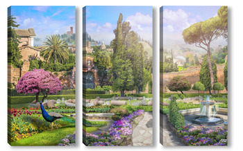 Модульная картина Парки и сады 82564