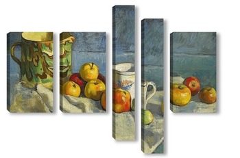 Модульная картина Натюрморт с яблоками