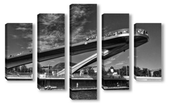 Модульная картина Парящий мост