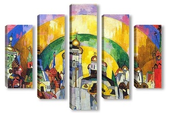 Модульная картина Небосвод (Декоративная Москва). 1915