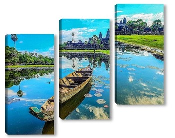 Модульная картина Ангкор Ват. Камбоджа.