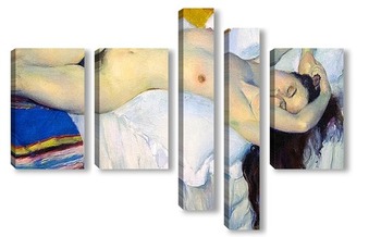 Модульная картина Спящая куртизанка, 1920