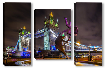 Модульная картина Tower Bridge