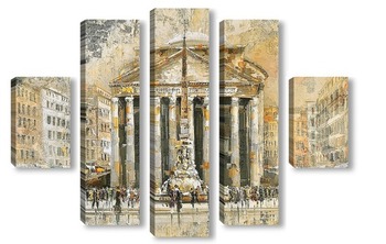 Модульная картина Пантеон (Рим)