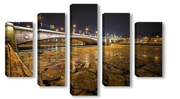 Модульная картина Большой Москворецкий мост