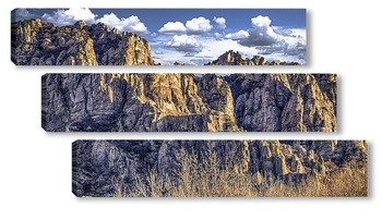 Модульная картина Крымские горы.Демерджи