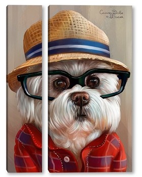 Модульная картина Хипстер