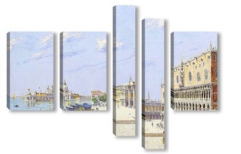 Модульная картина Ла Пиазетта.Дворец Дожей Венеция