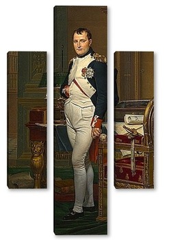 Модульная картина Император Наполеон в своем кабинете в Тюильри