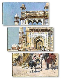 Модульная картина Великая Мечеть в Матхура